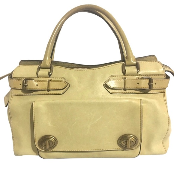 Marc Jacob’s vintage Elegant Cream satchel Handbag - Picture 1 of 10